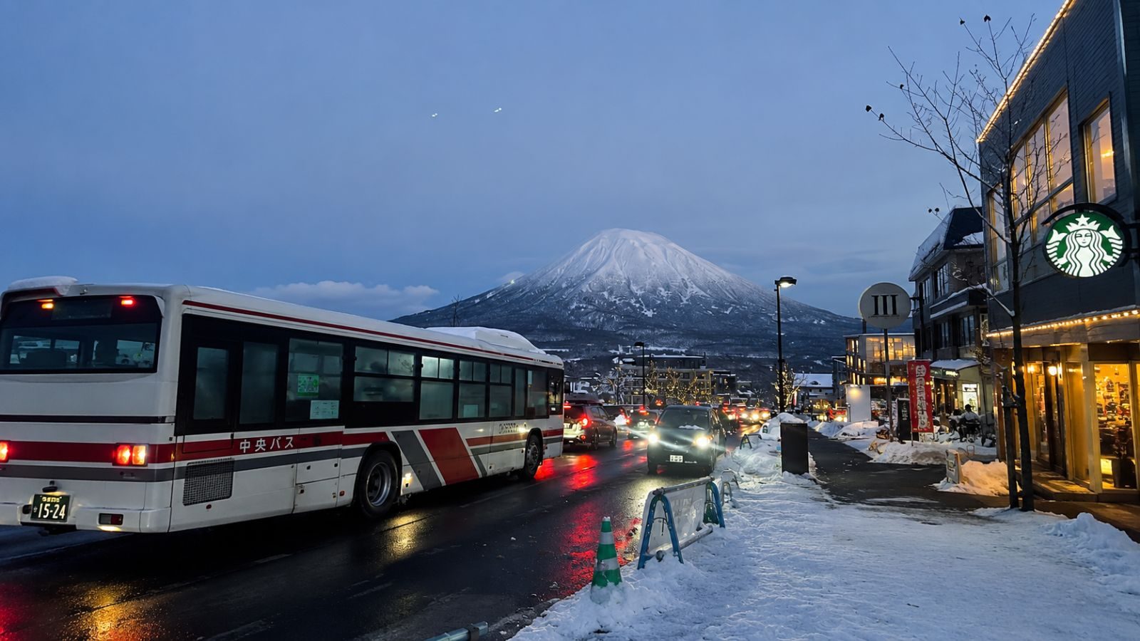 Arrivals in Niseko