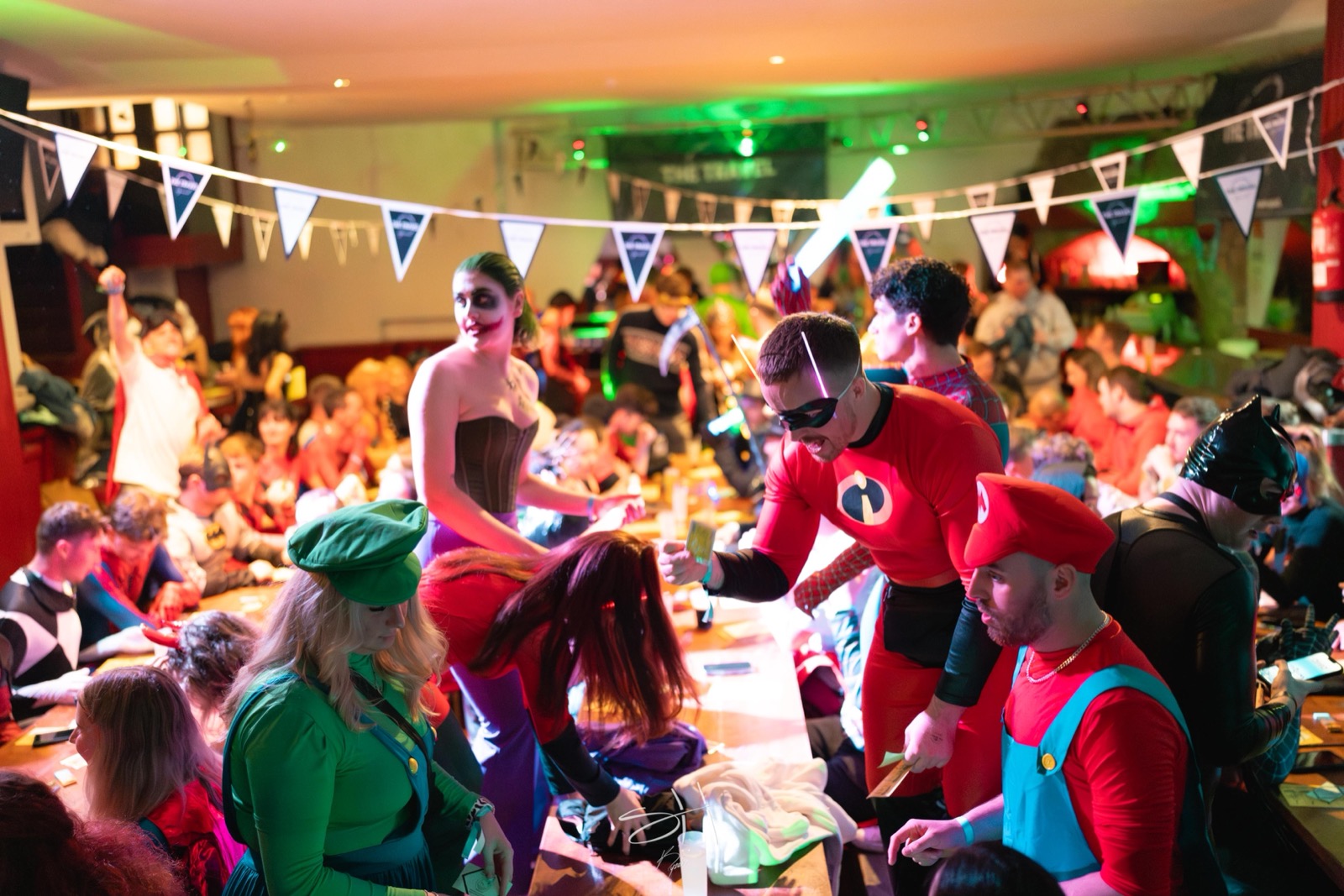 Snow Squad bingo night