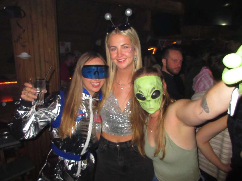 Snow Squad fancy dress night