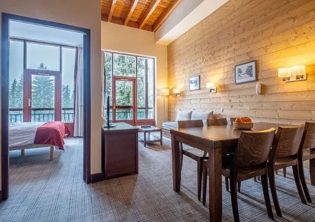 Apartment living area in Arc 1800